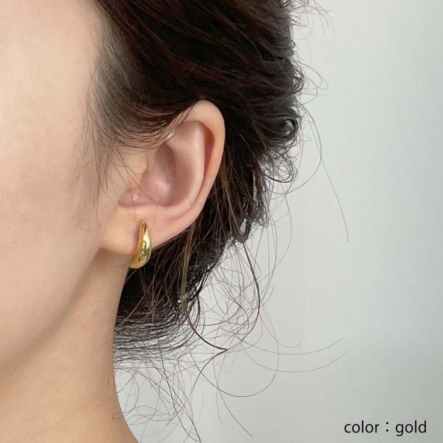 BYOKA（ビョーカ）/ ME0901 M.CRESCENT PIERCE S ピアス (片耳タイプ) - GRADATION COLLECTION - シルバー ゴールド グラデーション | BYOKA | 01