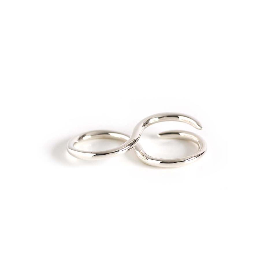 BYOKA（ビョーカ）/ R2204 IVY W RING - シルバー | BYOKA | 02