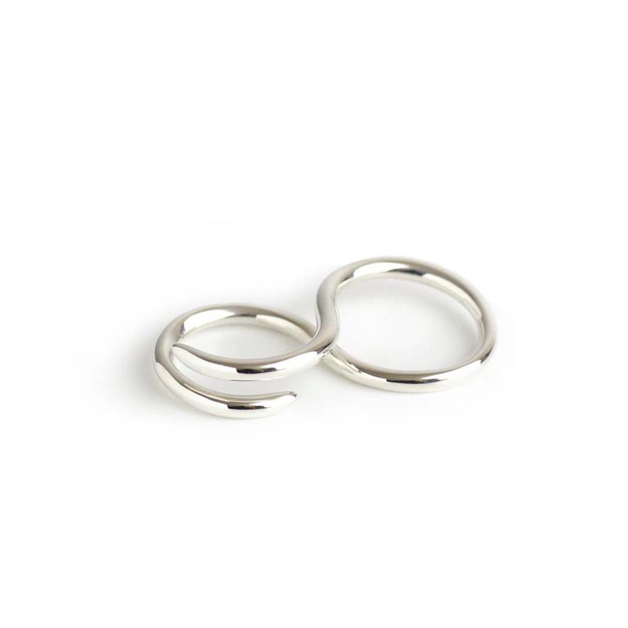 BYOKA（ビョーカ）/ R2204 IVY W RING - シルバー | BYOKA | 03