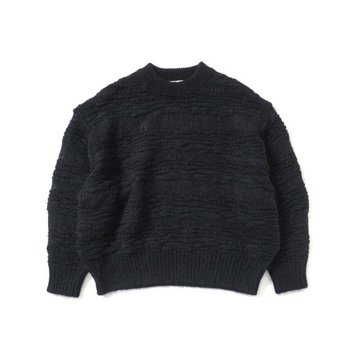 reverve リバーブ / RV22W002 Lowgauge PO - Black ローゲージプルオーバー ブラック | 