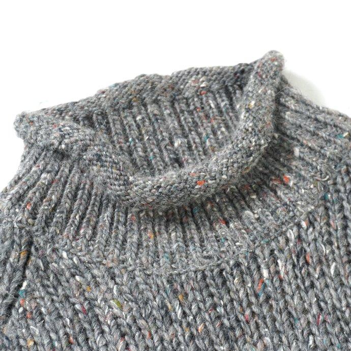 reverve リバーブ / RV22W005 Raglan Rollneck PO - Gray ラグランロールネックプルオーバー グレー |  | 02