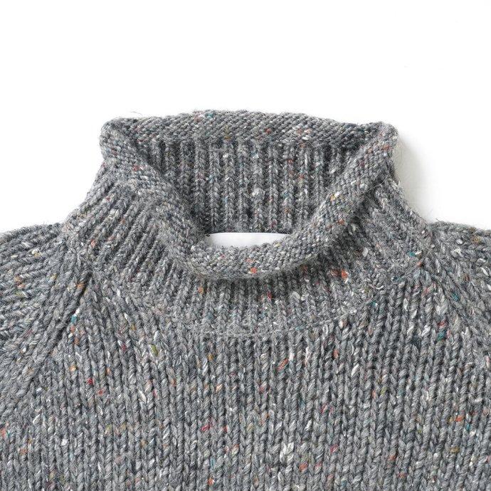 reverve リバーブ / RV22W005 Raglan Rollneck PO - Gray ラグランロールネックプルオーバー グレー |  | 03