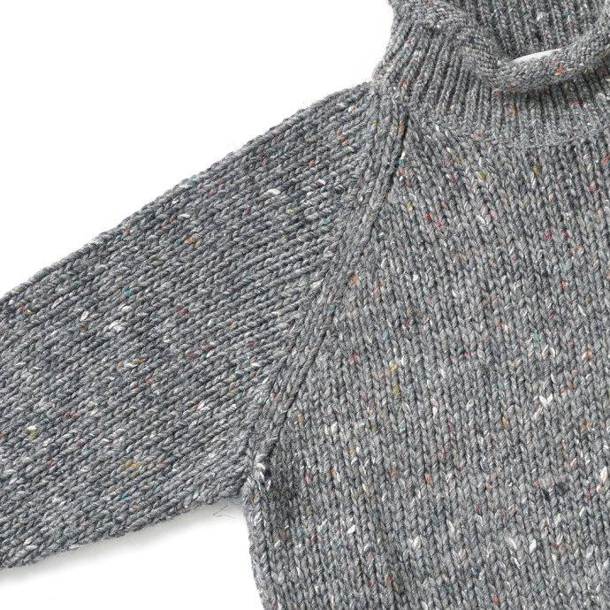 reverve リバーブ / RV22W005 Raglan Rollneck PO - Gray ラグランロールネックプルオーバー グレー |  | 04