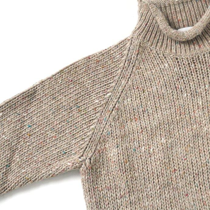 reverve リバーブ / RV22W005 Raglan Rollneck PO - Beige ラグランロールネックプルオーバー ベージュ |  | 04