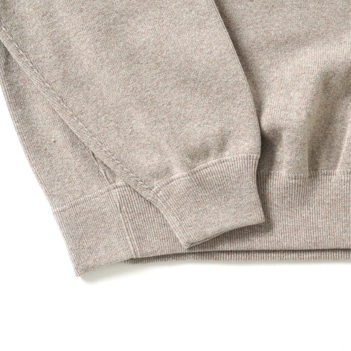 reverve リバーブ / RV22W006 Wool Sweat Crewneck - Beige ウールスウェットクルーネック ベージュ |  | 03