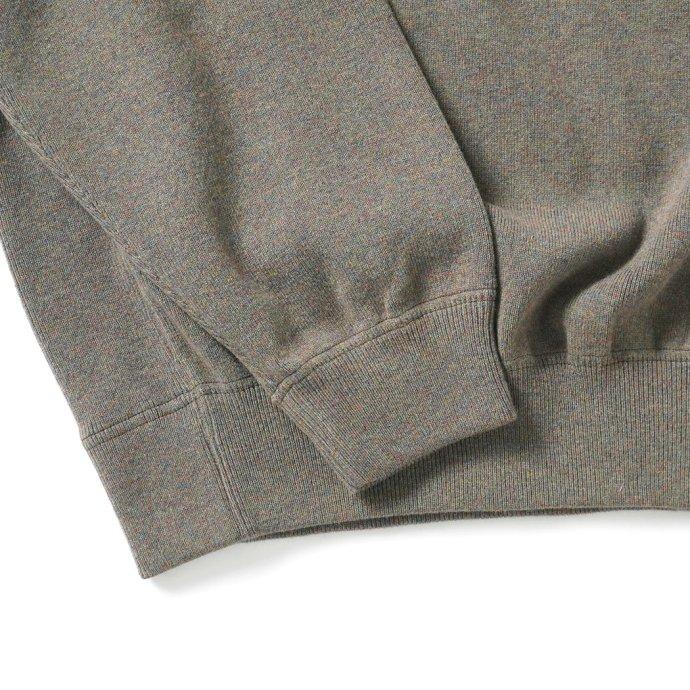 reverve リバーブ / RV22W006 Wool Sweat Crewneck - Khaki ウールスウェットクルーネック カーキ |  | 03