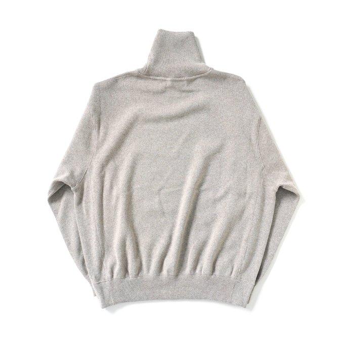 reverve リバーブ / RV22W007 Wool Sweat Turtleneck - Beige ウールスウェットタートルネック ベージュ |  | 01