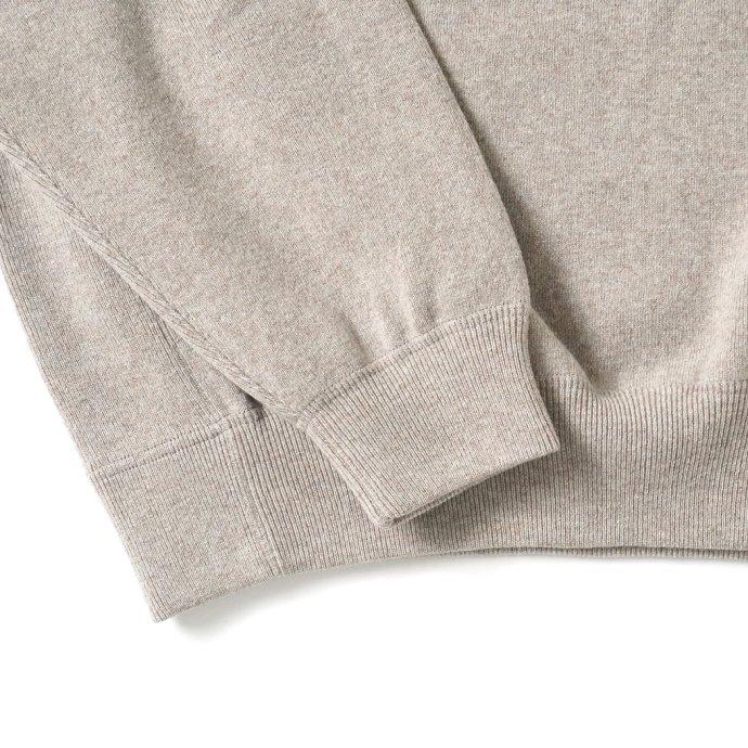reverve リバーブ / RV22W007 Wool Sweat Turtleneck - Beige ウールスウェットタートルネック ベージュ |  | 03