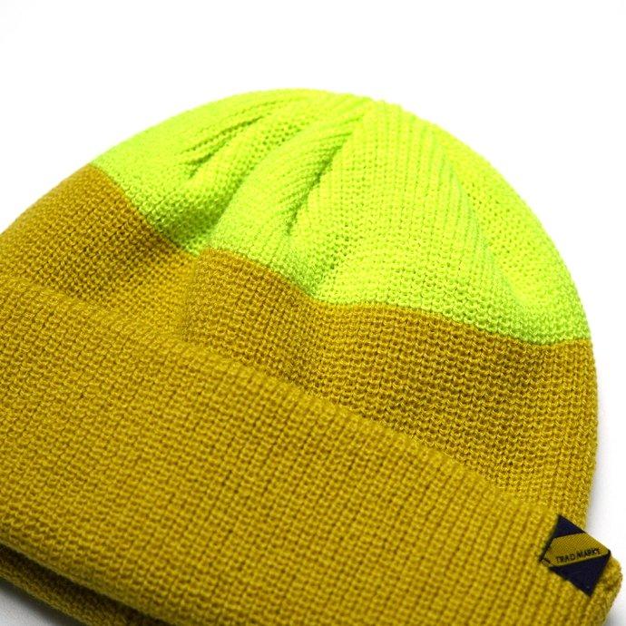 Trad Marks / メンズ キャップ 帽子 Two-tone Knit Cap - Mustard 2トーンニットキャップ マスタード あす楽 即日発送 即納 無地 ファッション ブランド アウ… |  | 01