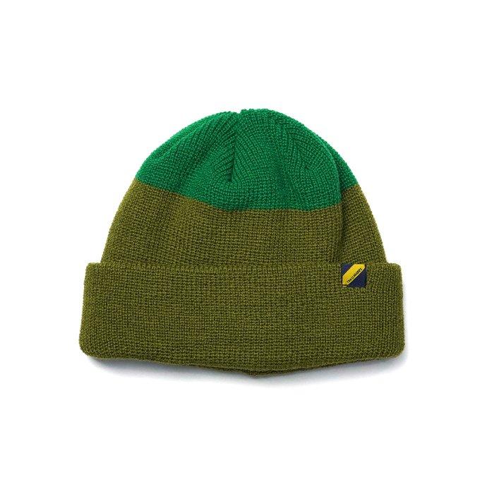 Trad Marks / メンズ キャップ 帽子 Two-tone Knit Cap - Olive 2トーンニットキャップ オリーブ あす楽 即日発送 即納 無地 ファッション ブランド アウトド… | 