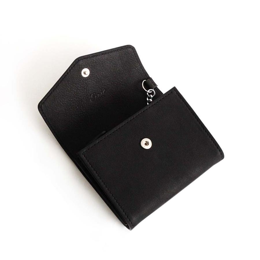 Ense（アンサ） / sew133 key wallet キーウォレット - 全3色 コンパクト 財布 ミニ ウォレット 小さい 2つ折り 黒 グレージュ ブラウン ミニマリスト 財布 | Ense | 04