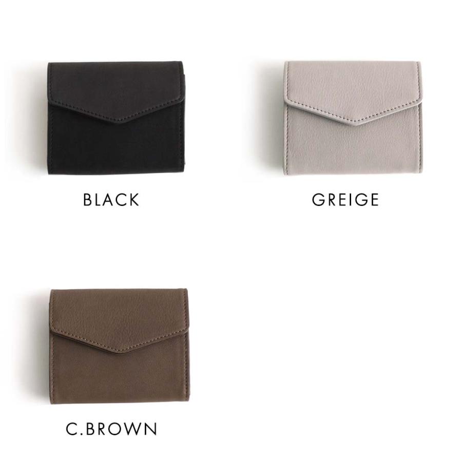 Ense（アンサ） / sew133 key wallet キーウォレット - 全3色 コンパクト 財布 ミニ ウォレット 小さい 2つ折り 黒 グレージュ ブラウン ミニマリスト 財布 | Ense | 05
