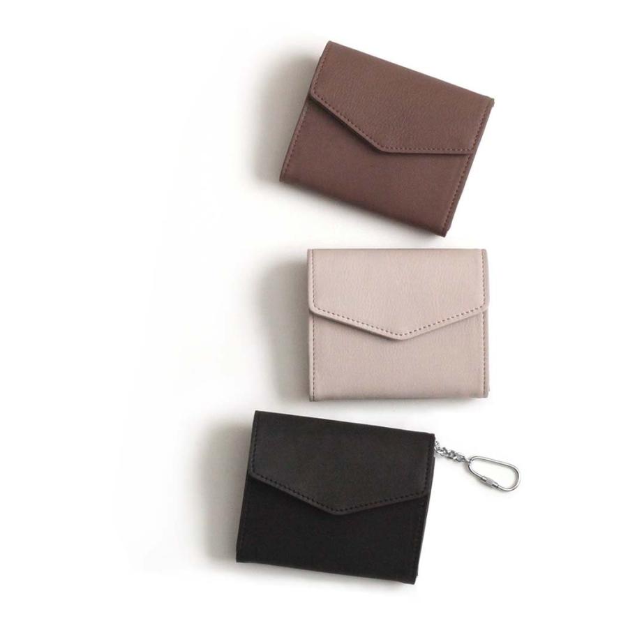 Ense（アンサ） / sew133 key wallet キーウォレット - 全3色 コンパクト 財布 ミニ ウォレット 小さい 2つ折り 黒 グレージュ ブラウン ミニマリスト 財布 | Ense | 06