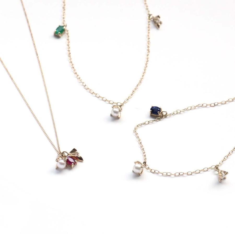 hirondelle et pepin（イロンデールエペパン） / k18 hn-23ss-557 ラ センチュール ドリヨン ネックレス | hirondelle | 05