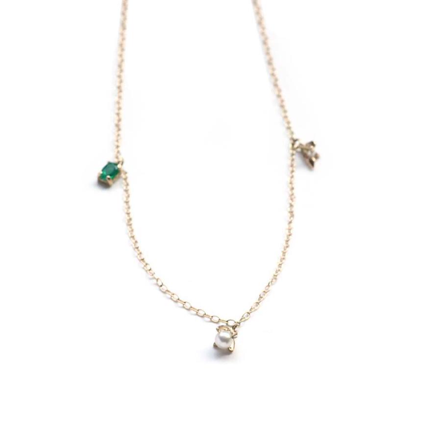 hirondelle et pepin（イロンデールエペパン） / k18 hn-23ss-558 ラ センチュール ドリヨン ネックレス | hirondelle