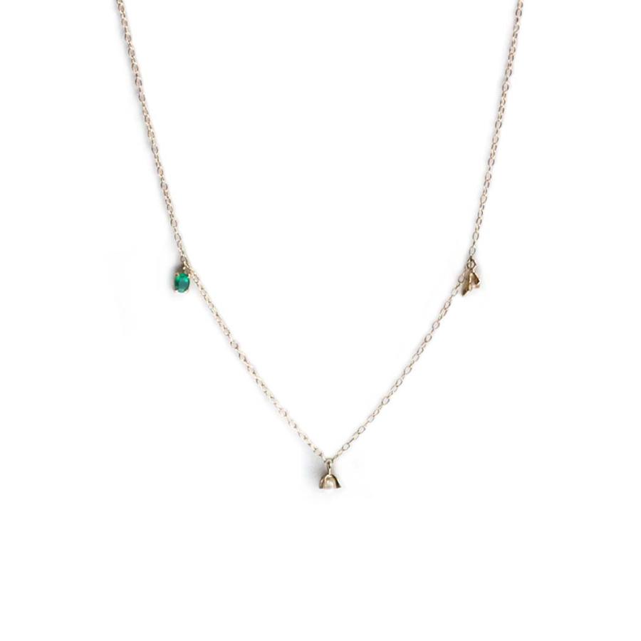 hirondelle et pepin（イロンデールエペパン） / k18 hn-23ss-558 ラ センチュール ドリヨン ネックレス | hirondelle | 01