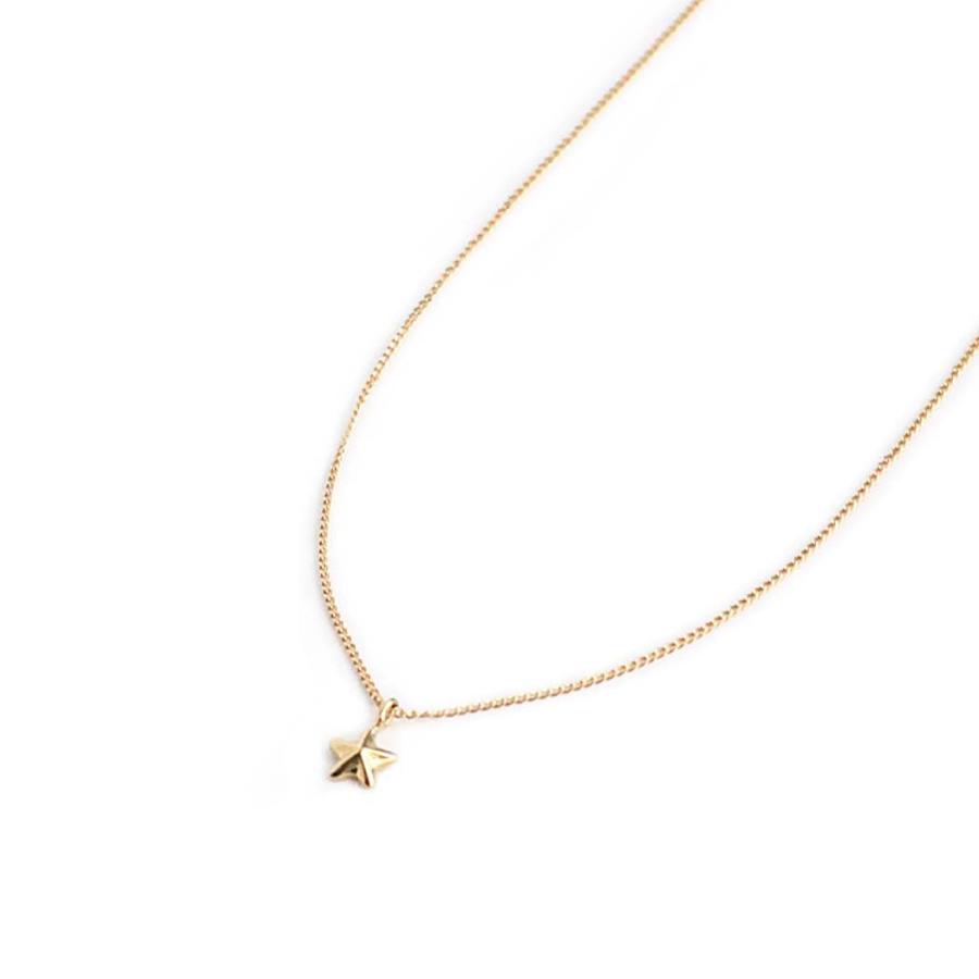 hirondelle et pepin（イロンデールエペパン） / k18 hn-23ss-559 セット・エトワール 一つ星ネックレス | hirondelle | 01