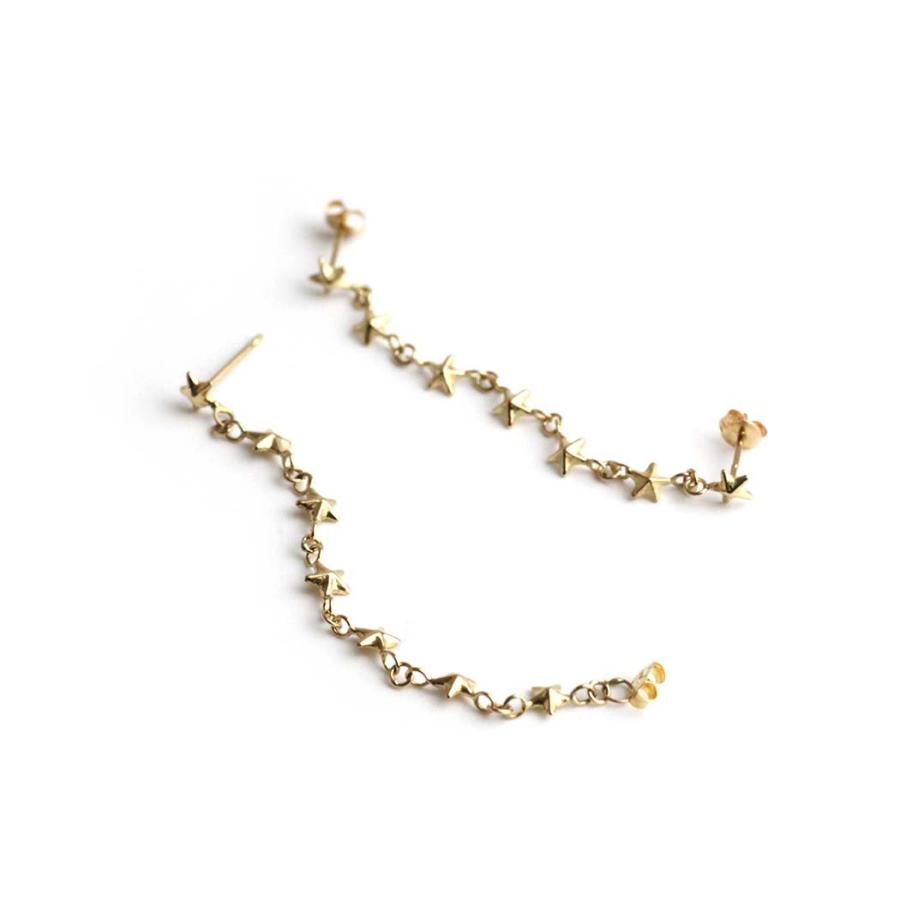 hirondelle et pepin（イロンデールエペパン） / k18 hp-23ss-673 セット・エトワール 2ホールピアス | hirondelle | 05