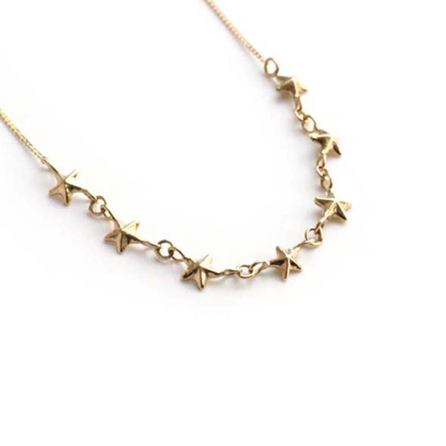 【廃番商品】hirondelle et pepin（イロンデールエペパン） / k18 hv-23ss-208 セット・エトワール チェーンバングル | hirondelle | 01