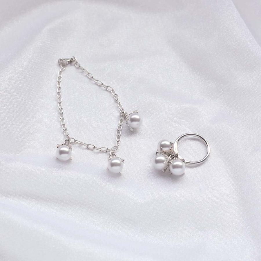 【廃番商品】hirondelle et pepin / silver925 sn-23ss-27 ラ ボア ラクテ ネックレス - パール | hirondelle | 03