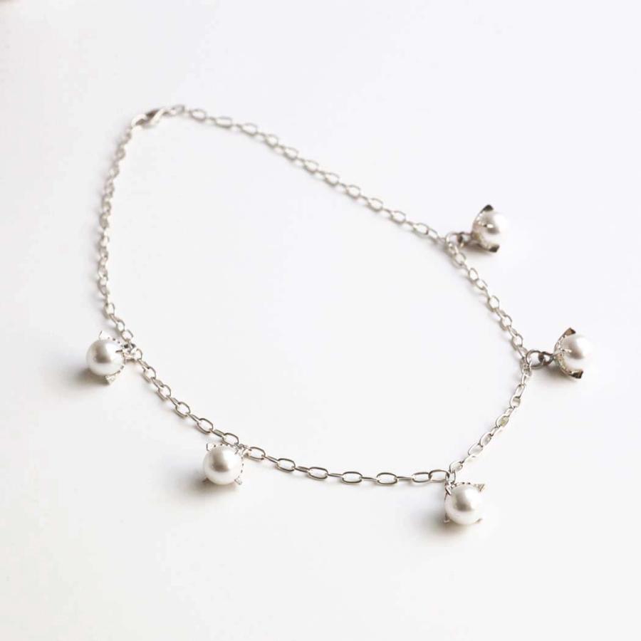 【廃番商品】hirondelle et pepin / silver925 sn-23ss-28 ラ ボア ラクテ ネックレス - パール | hirondelle