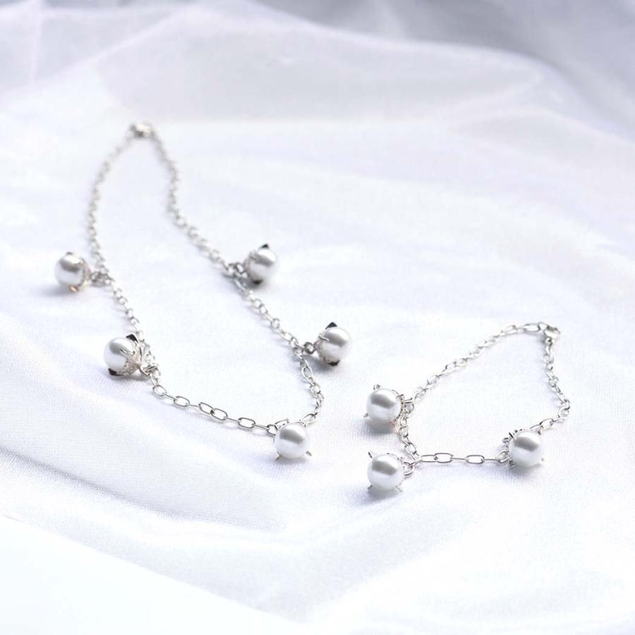 【廃番商品】hirondelle et pepin / silver925 sn-23ss-28 ラ ボア ラクテ ネックレス - パール | hirondelle | 04