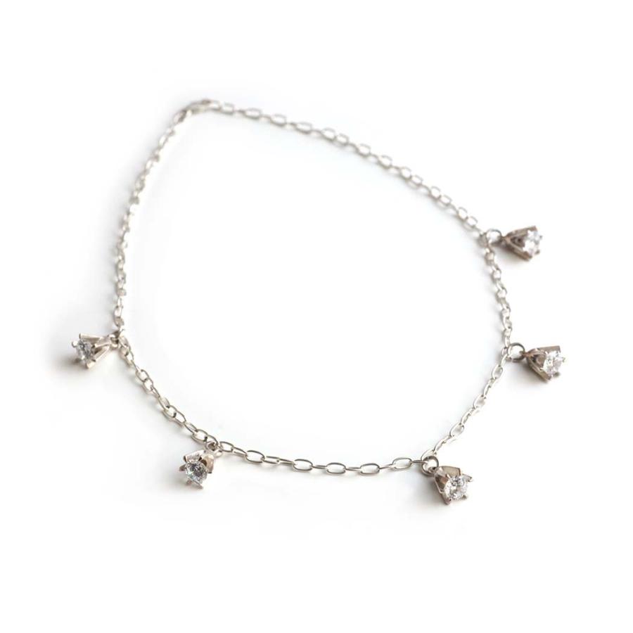 【廃番商品】hirondelle et pepin / silver925 sn-23ss-30 ラ ボア ラクテ ネックレス - キュービックジルコニア | hirondelle