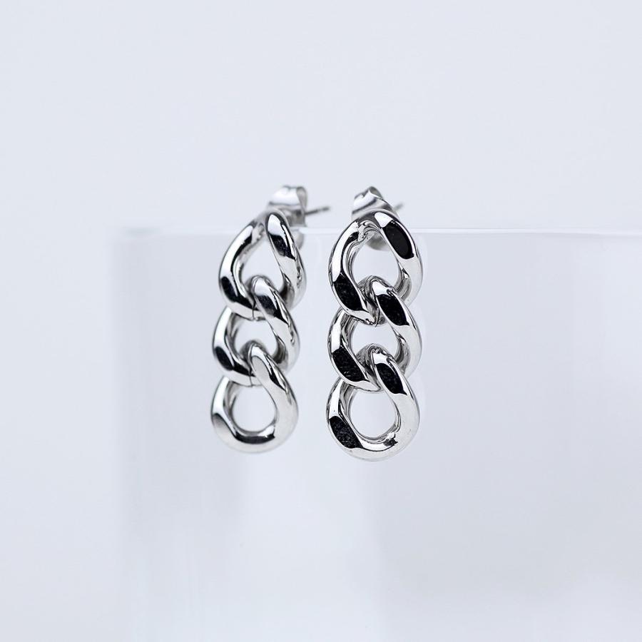 sinc (シンク) / チェーン ピアス シルバー PS04 (両耳タイプ) |  | 04