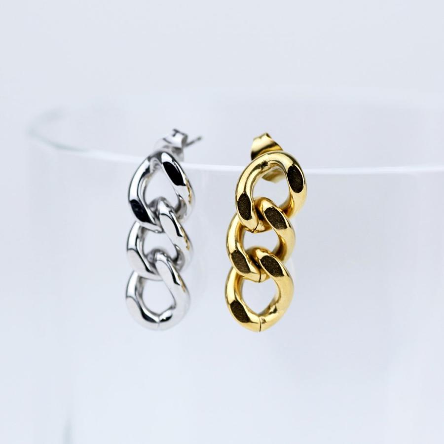 sinc (シンク) / チェーン ピアス シルバー PS04 (両耳タイプ) |  | 06