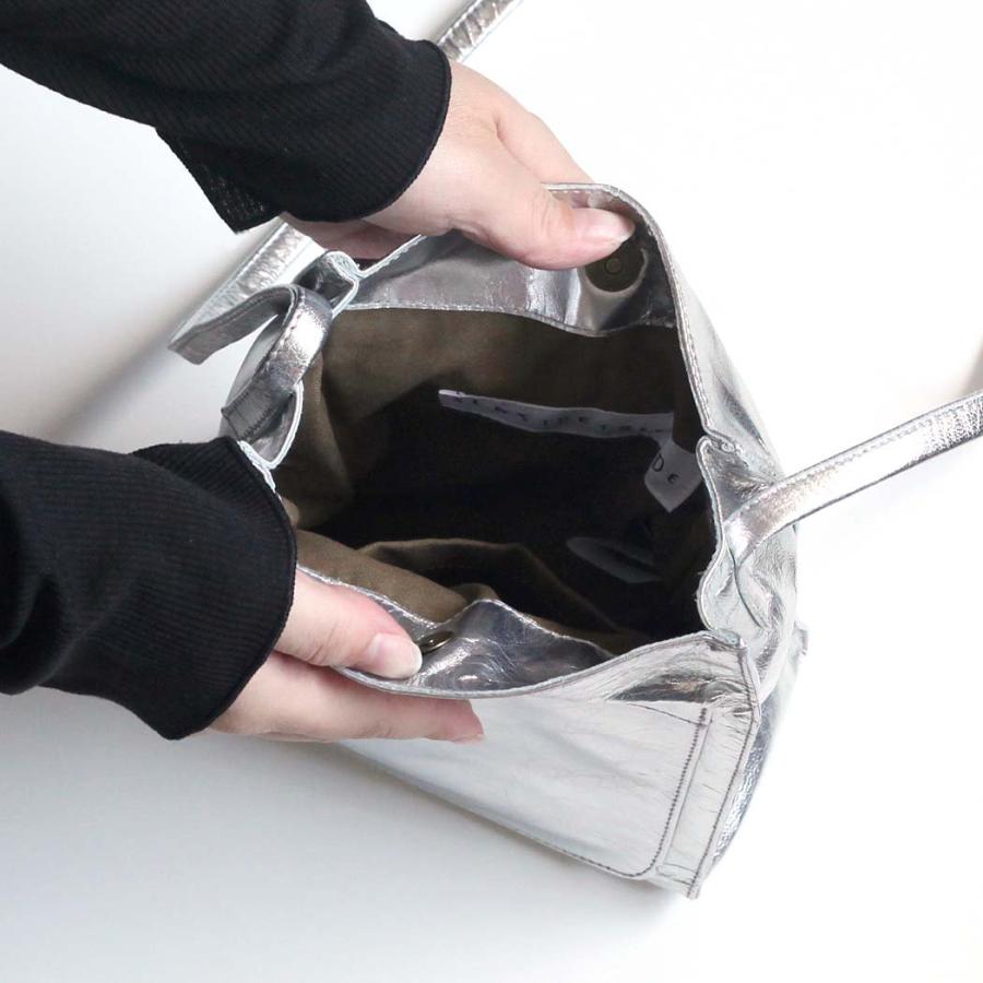 SEASIDE FREERIDE（シーサイドフリーライド） / 21B-SFR039 ML ELE BAG メタリック ミニショルダーバッグ - シルバー | seaside freeride | 03