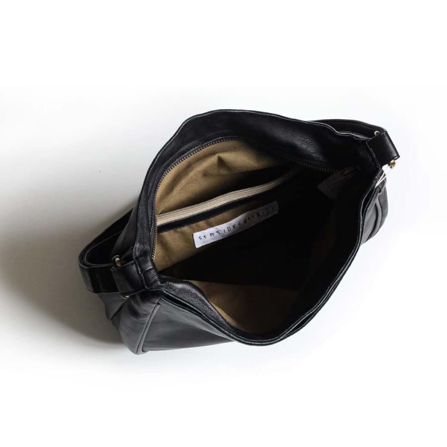 SEASIDE FREERIDE（シーサイドフリーライド） / 15-B11-SFR1104 LSF SL BAG L ラウンドショルダーバッグ L - ブラック | seaside freeride | 03