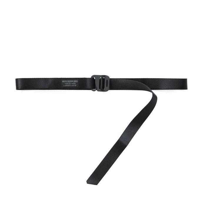 WERDENWORKS（ヴェアデンワークス） / LOOP BELT - ブラック ループベルト プチギフト プレゼント お祝い 贈り物 ポイント 消化 買いまわり | 