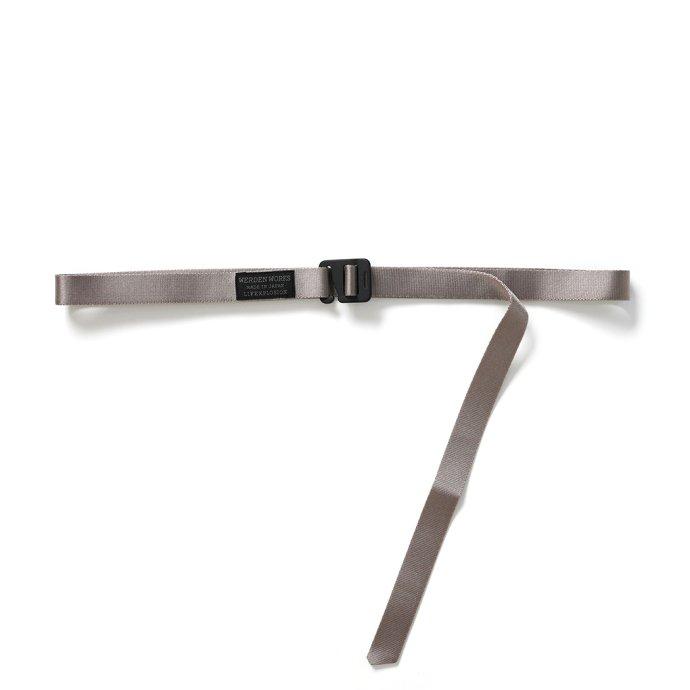 WERDENWORKS（ヴェアデンワークス） / NARROW BELT - グレージュ ナローベルト プチギフト プレゼント お祝い 贈り物 ポイント 消化 買いまわり | 