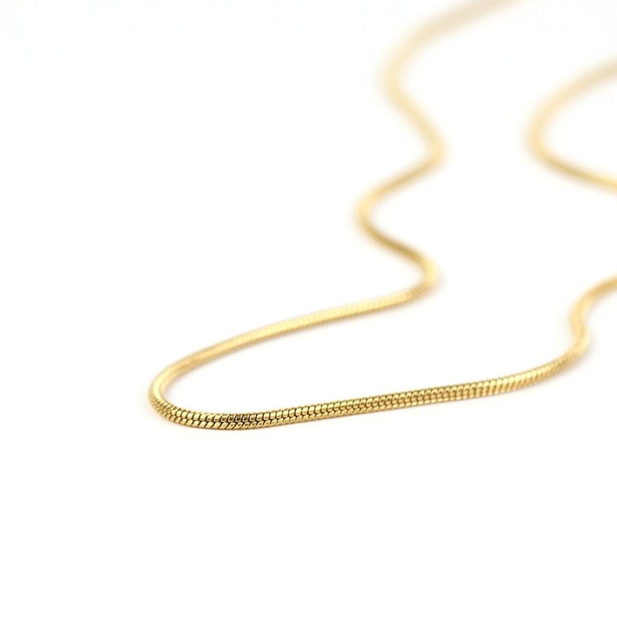 sinc (シンク) / スネークチェーン ネックレス 1.5mm幅 ラウンド スネーク チェーン 長さ4タイプ NG02 ゴールド 重ね付け シンプル ネックレス チェーン 丸チ… |  | 04