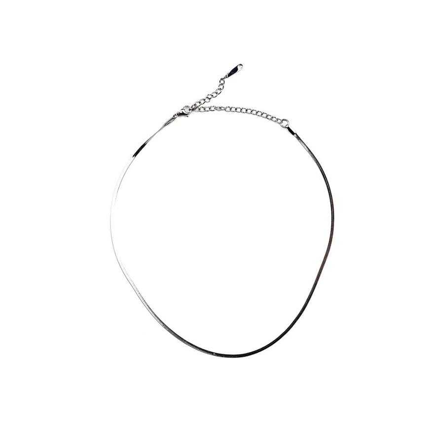 sinc (シンク) / フラット スネークチェーン ネックレス 2mm 平打ち NS04 シルバー 重ね付け シンプル ネックレス チェーン 幅広タイプ 20代 30代 40代 50代 6… |  | 01