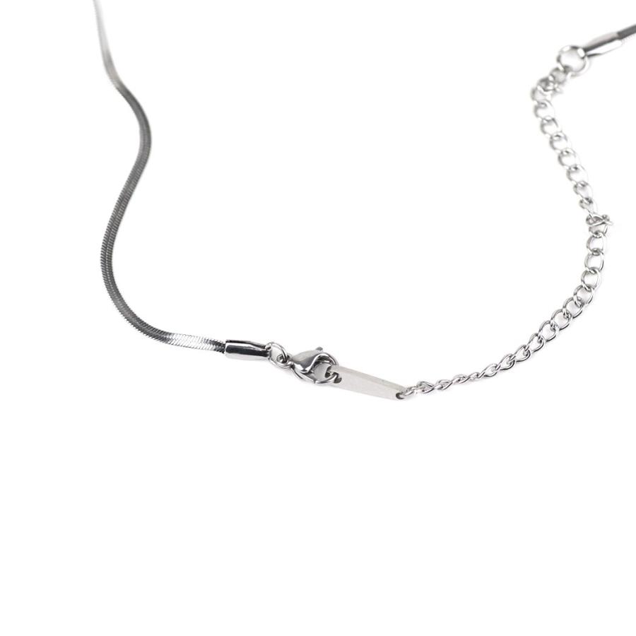 sinc (シンク) / フラット スネークチェーン ネックレス 2mm 平打ち NS04 シルバー 重ね付け シンプル ネックレス チェーン 幅広タイプ 20代 30代 40代 50代 6… |  | 03