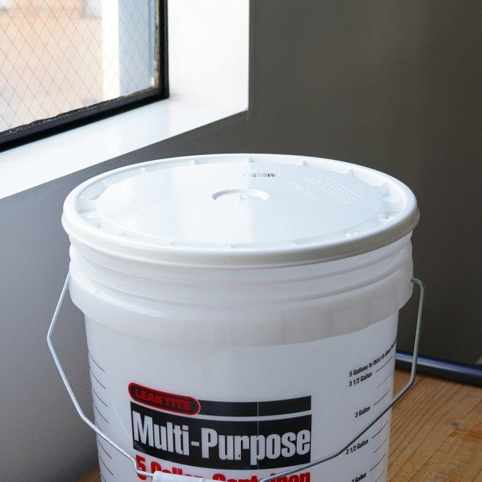 LEAKTITE / USA 5ガロンバケツ用リッド（フタ） ホワイト アメリカ製 インテリア 掃除グッズ ゴミ箱 雑貨 USA プチギフト プレゼント お祝い 贈り物 ポイント … | LEAKTITE | 02