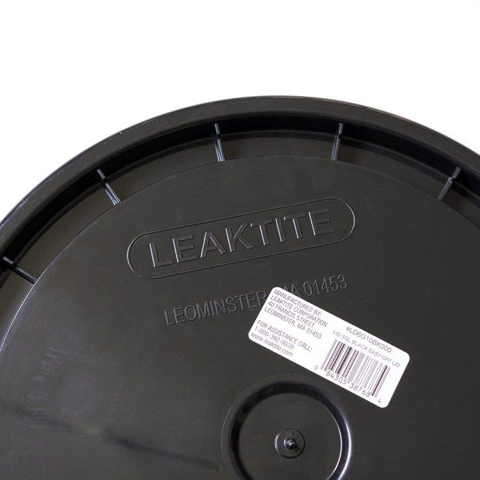 LEAKTITE / USA 5ガロンバケツ用リッド（フタ） ブラック アメリカ製 インテリア 掃除グッズ ゴミ箱 雑貨 USA プチギフト プレゼント お祝い 贈り物 ポイント … | LEAKTITE | 01