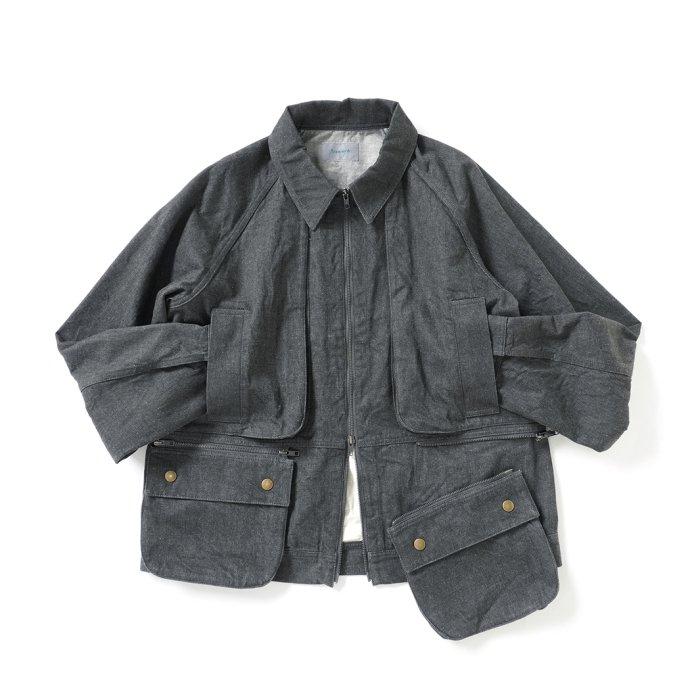Neweye / NE22W001 Neweye Jacket Type.02 - Charcoal ニューアイ ジャケット | Neweye | 02