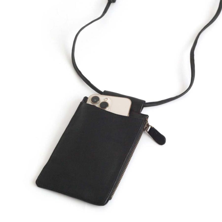 SEASIDE FREERIDE（シーサイドフリーライド） / 21B-SFR063SPL PRAKTIS BAG ショルダーマルチポーチ - ベージュ × ブラック スマホショルダー 黒 ミニ ショル… | seaside freeride | 01