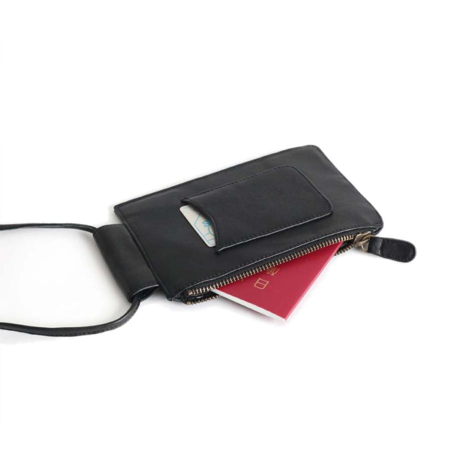 SEASIDE FREERIDE（シーサイドフリーライド） / 21B-SFR063SPL PRAKTIS BAG ショルダーマルチポーチ - ベージュ × ブラック スマホショルダー 黒 ミニ ショル… | seaside freeride | 02