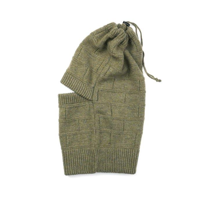 Neweye / NE22W007 Neck Warmer - Moss ニューアイ ネックウォーマー バラクラバ 目出し帽 | Neweye | 02
