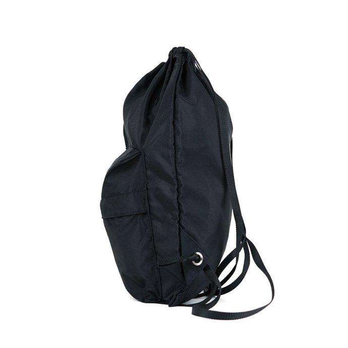 SMOKE T ONE / THE ONE SACK PACK - Black ブラック スモークトーン ナップサック 巾着バッグ デイパック バックパック リュック プチギフト プレゼント お祝… | ONE | 02