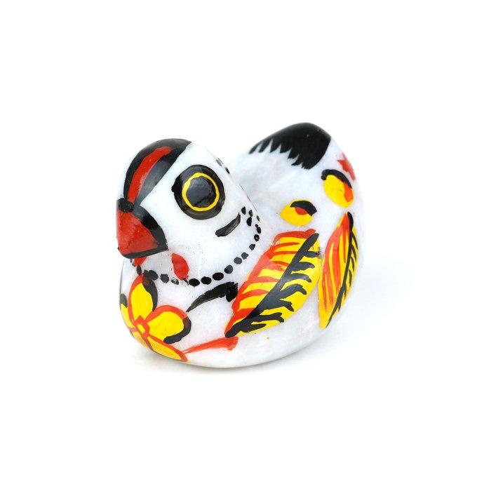 Marble Birds Type-01 Dan - Paint マーブルバード ダン ペイント OB001-0101 雑貨 置物 ペーパーウエイト オブジェ プチギフト プレゼント お祝い 贈り物 ポ… |  | 04