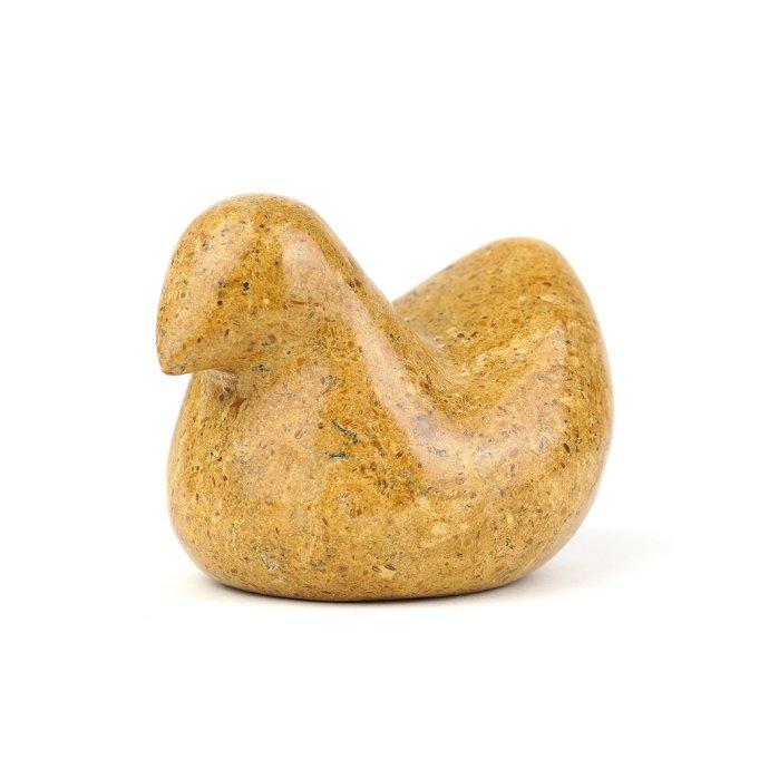 Marble Birds Type-01 Dan - Brown マーブルバード ダン ブラウン OB001-0103 雑貨 置物 ペーパーウエイト オブジェ プチギフト プレゼント お祝い 贈り物 ポ… | 