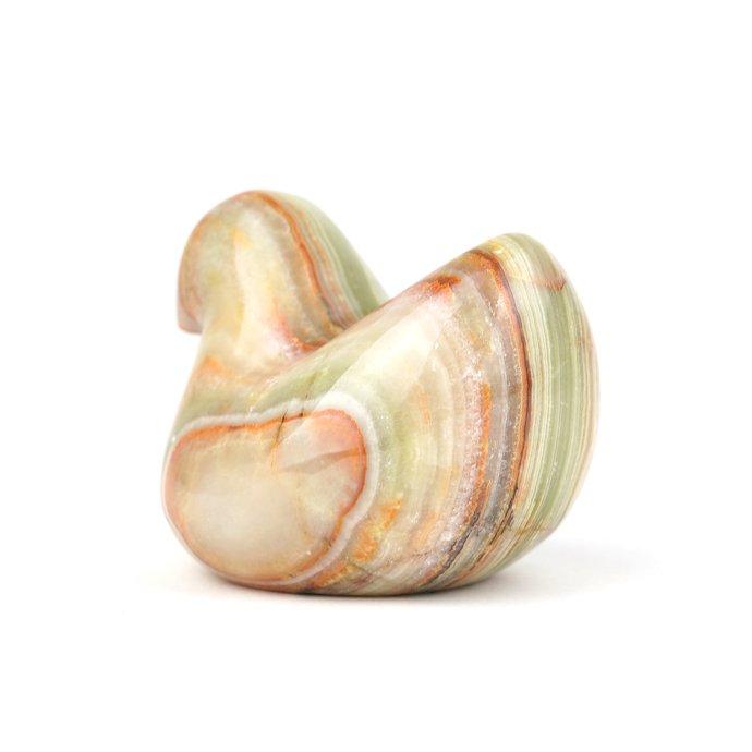 Marble Birds Type-01 Dan - Stripe マーブルバード ダン ストライプ OB001-0105 雑貨 置物 ペーパーウエイト オブジェ プチギフト プレゼント お祝い 贈り物 … |  | 03