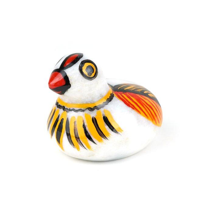 Marble Birds Type-02 Grace - Paint マーブルバード グレース ペイント OB001-0201 雑貨 置物 ペーパーウエイト オブジェ プチギフト プレゼント お祝い 贈り… |  | 04