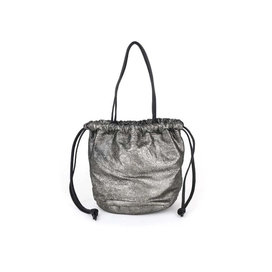 SEASIDE FREERIDE (シーサイドフリーライド) / 19B-NS-SFR1544CLL TLG BAG CLL 巾着バッグ - シャンパン×ブラック | seaside freeride | 02