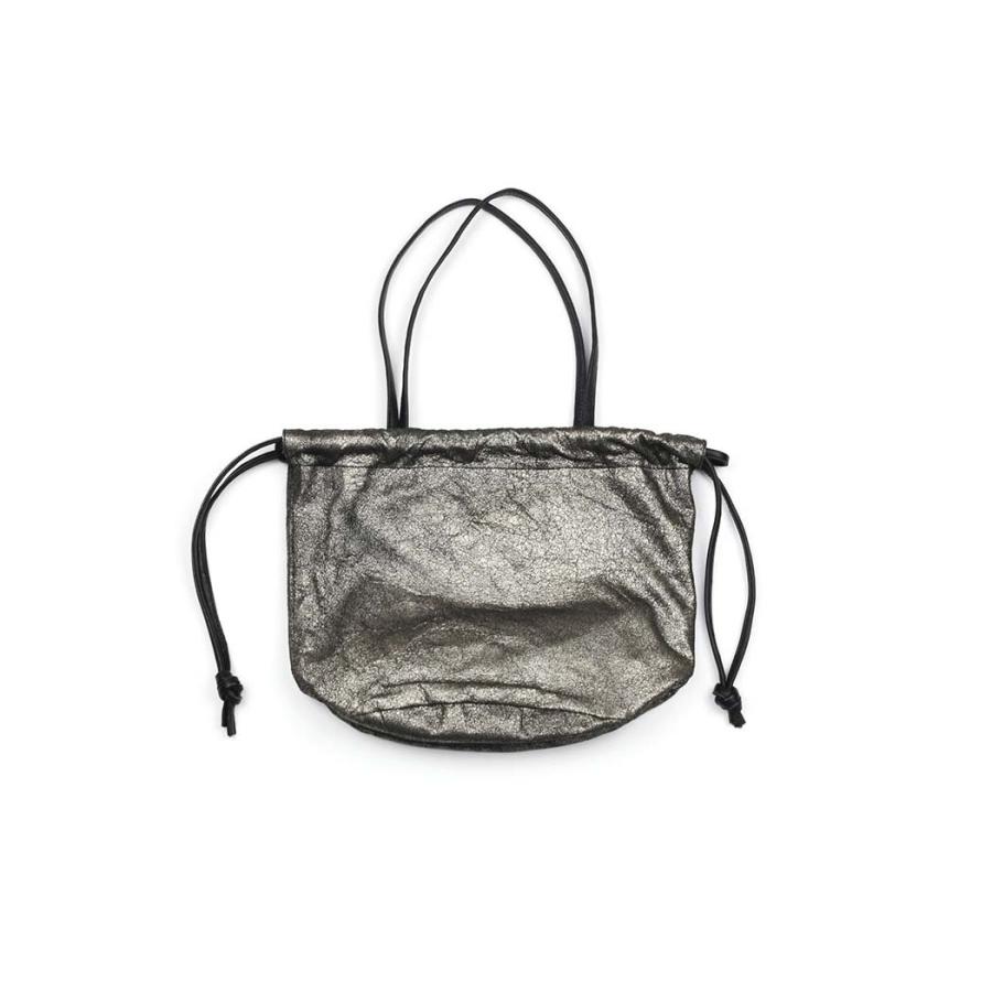 SEASIDE FREERIDE (シーサイドフリーライド) / 19B-NS-SFR1544CLL TLG BAG CLL 巾着バッグ - シャンパン×ブラック | seaside freeride | 05