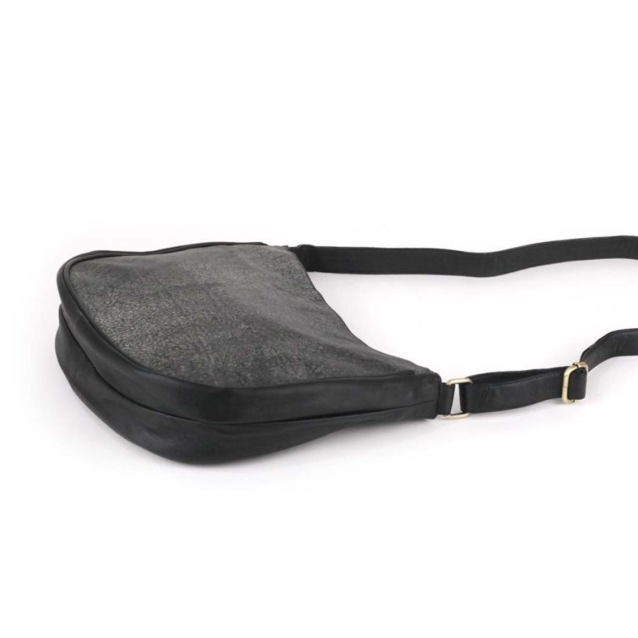 SEASIDE FREERIDE (シーサイドフリーライド) / 15-B11-SFR1104ASL LSF SL BAG L ラウンドショルダーバッグ L - アッシュグレー×ブラック | seaside freeride | 02